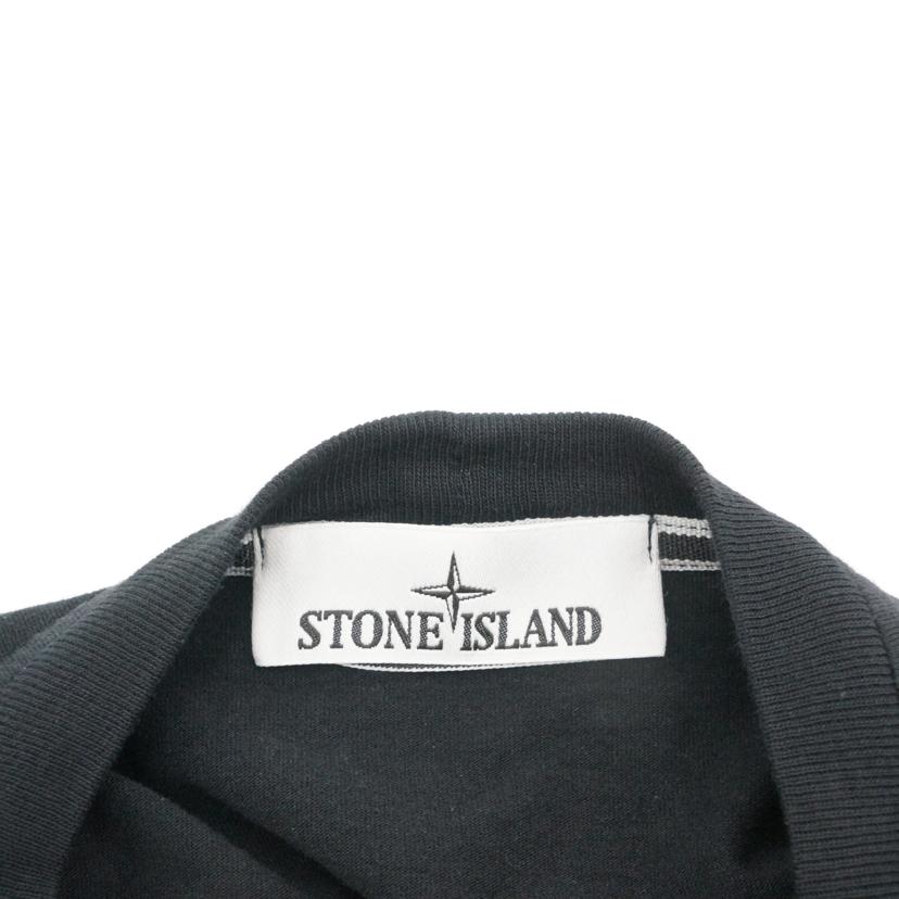 STONE　ISLAND ストーンアイランド/STONE　ISLAND　T　シャツ　ロゴBK//ABランク/78