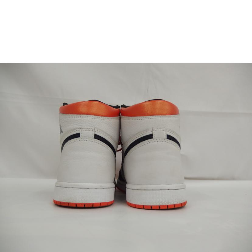 NIKE ﾅｲｷ/AJ1　Retro　High　OG　＂Electro　Orange＂/555088-180//Bランク/82