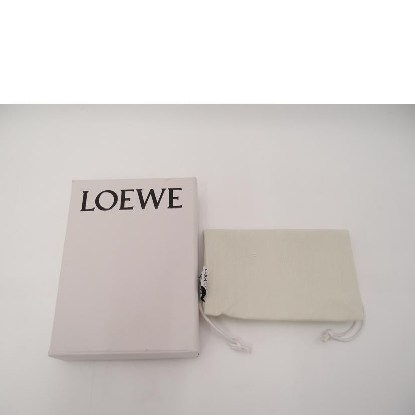 LOEWE/ラウンドファスナー二つ折り財布／ブラウン/CEM1CWZX0//042***/SAランク/69