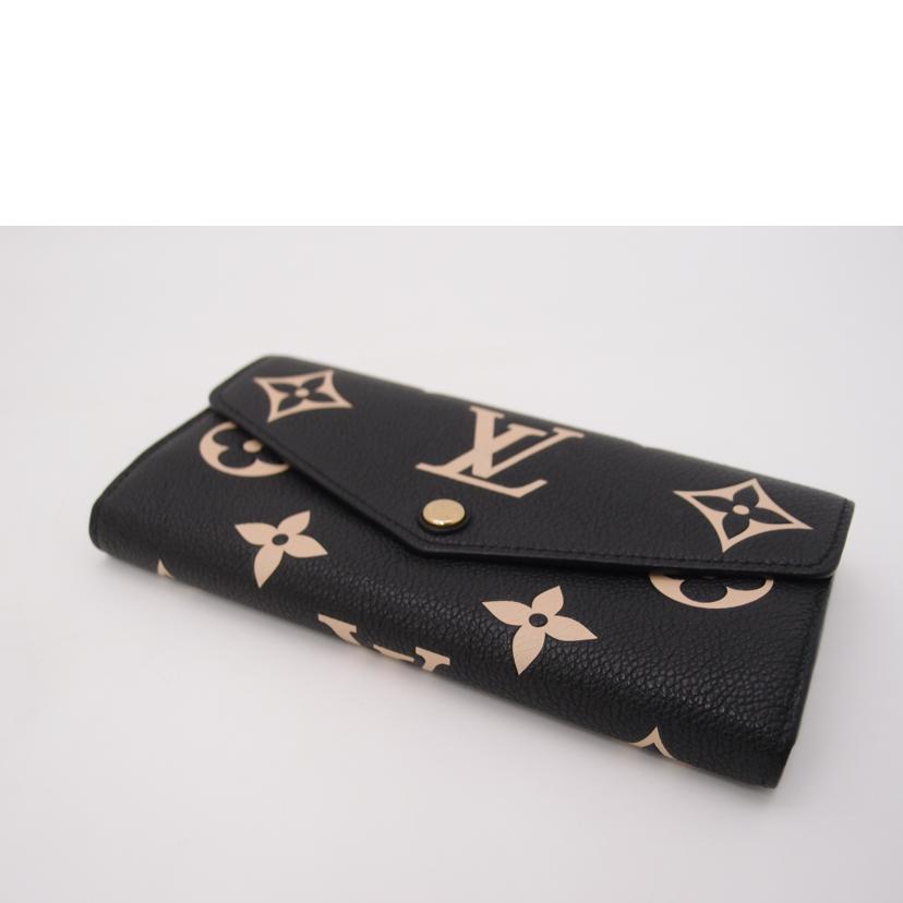 LOUIS　VUITTON ルイ・ヴィトン/ポルトフォイユ・サラ／アンプラント／ノワール/M80496//CA0***/ABランク/69