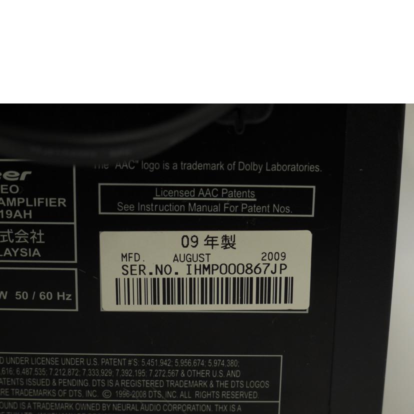Pioneer パイオニア/AVアンプ/VSA-919AH//IHPM000867JP/ABランク/69