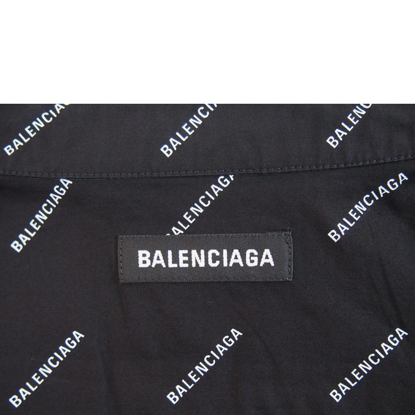 BALENCIAGA バレンシアガ/ロゴ総柄長袖シャツ/534333 TBL96//Bランク/71