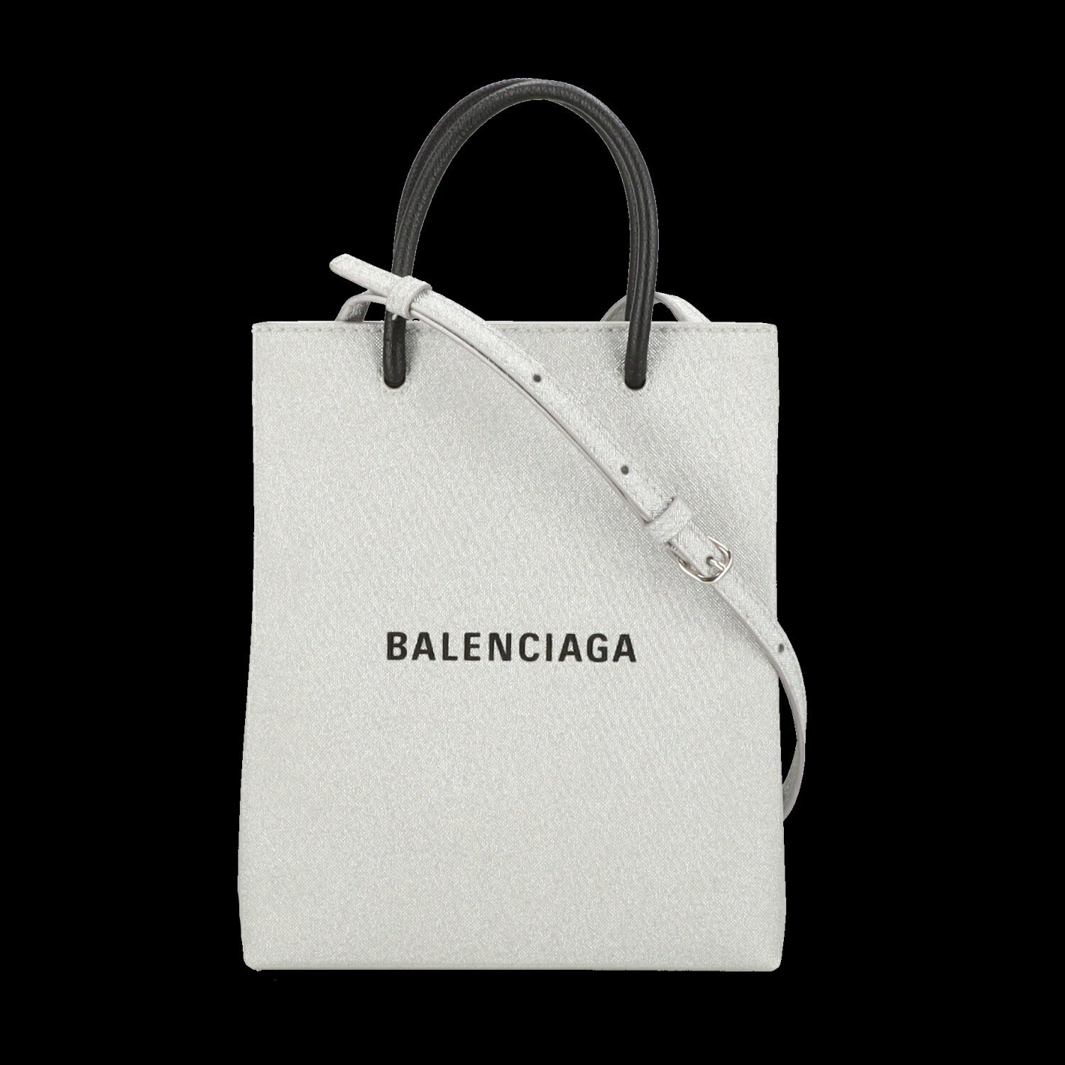 BALENCIAGA バレンシアガ/フォンフォルダー／ショルダーバッグ／メタリック/693805//810**********/Aランク/84