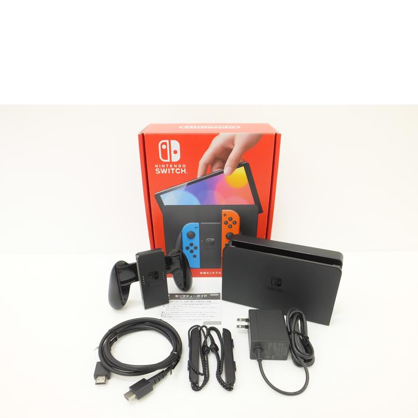 nintendo 任天堂/有機ELモデルスイッチ本体ネオンブルー／レッド/HEG-S-KABAA//XTJ10439700396/ABランク/88