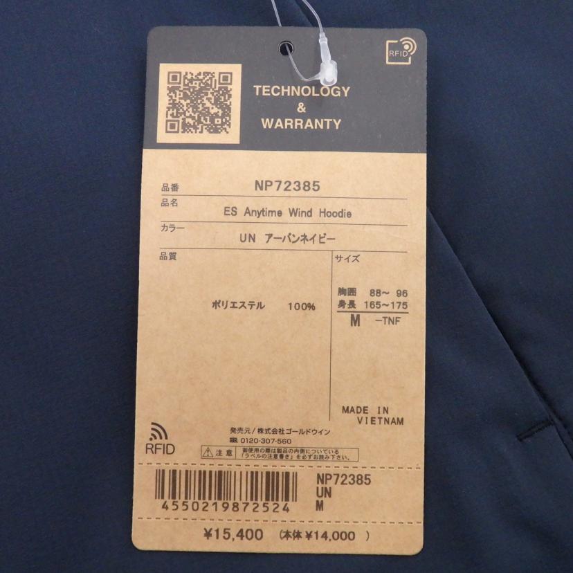 THE　NORTH　FACE/ES　Anytime　Wind　Hoodie/NP72385//Sランク/77