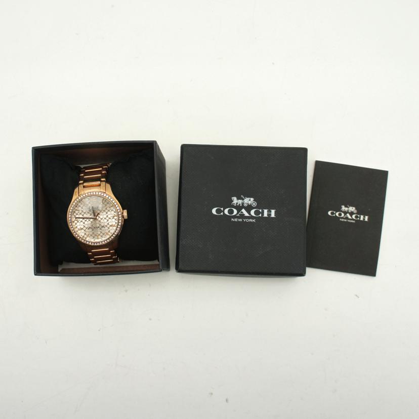 COACH コーチ/COACH／クォーツ／　シグネチャー文字盤/CA.79.7.95.1201S//Aランク/70