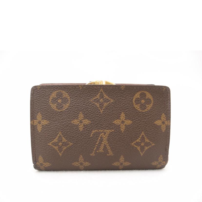 ＬＯＵＩＳ ＶＵＩＴＴＯＮ ルイ・ヴィトン ビトン がま口財布 ブラウン レディース メンズ/ブランドバッグ・小物｜WonderREX-ONLINE  公式通販サイト