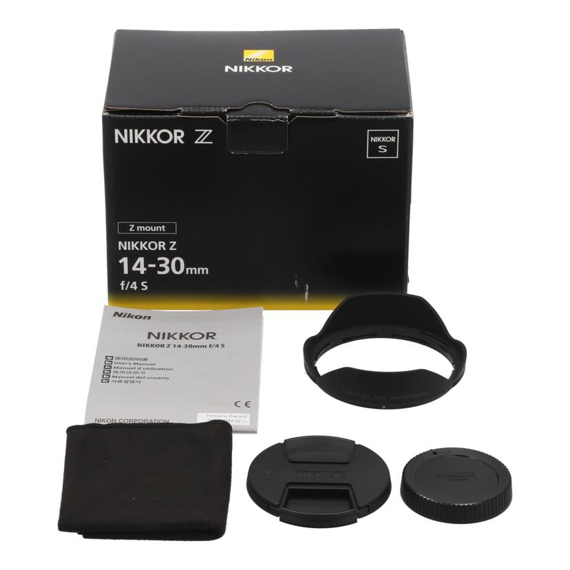 NIKON ニコン/交換レンズ/Z14-30mm/Z 14-30mm f4 S//20102998/Aランク/78