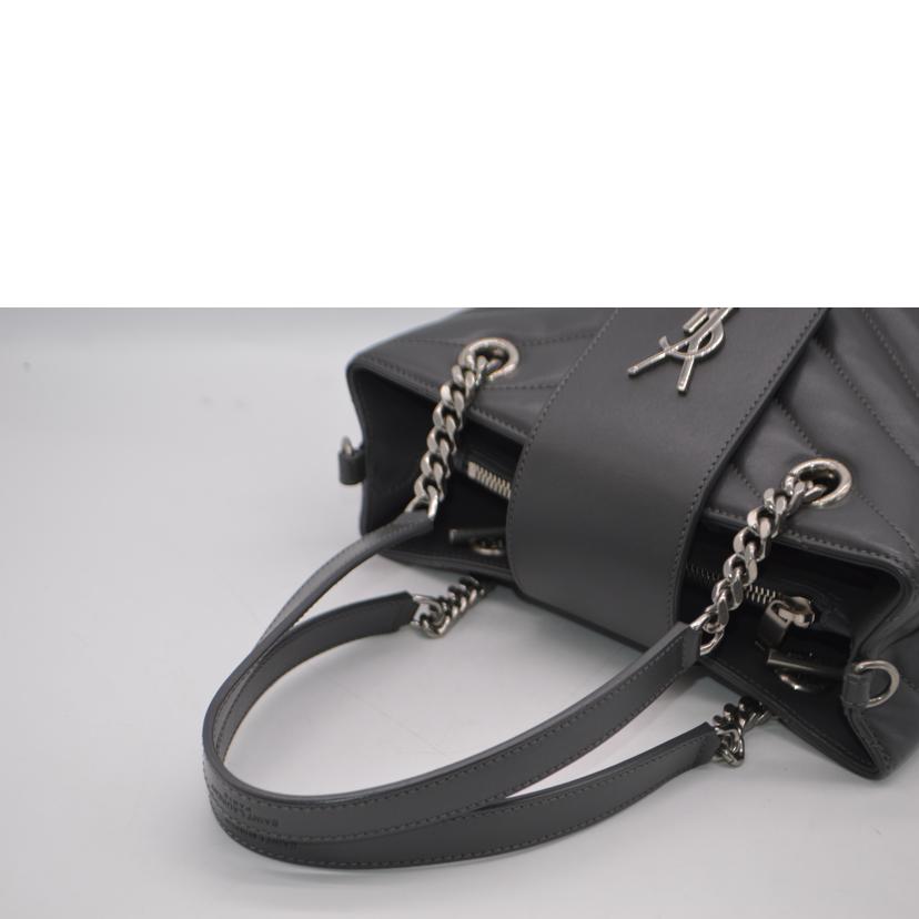 SAINT　LAURENT サンローラン/ルルショッパー／カーフスキン／グレー/520537//041*/SAランク/89