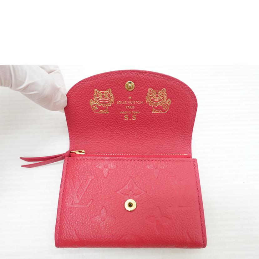 LOUIS VUITTON ルイヴィトン/ポルトモネ・ロザリ/モノグラム・アンプラント/M11410//RFI*/ABランク/88