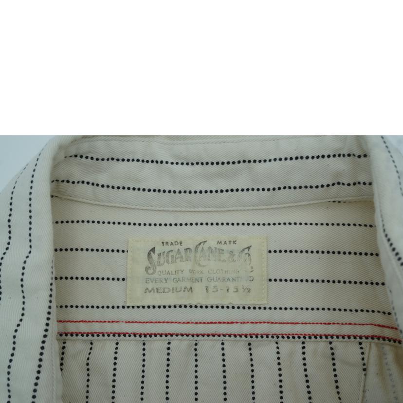 SUGAR　CANE シュガーケーン/SUGAR　CANE　シャツ　ウォバッシュストライプWH//ABランク/78