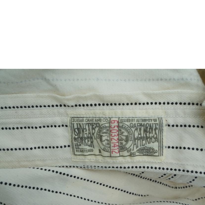 SUGAR　CANE シュガーケーン/SUGAR　CANE　シャツ　ウォバッシュストライプWH//ABランク/78