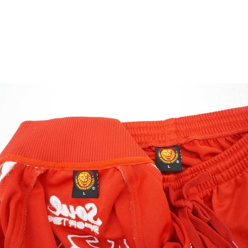 SOUL　SPORTS ソウルスポーツ/新日本プロレス　Soul　ジャージ　セットアップRED//ABランク/78