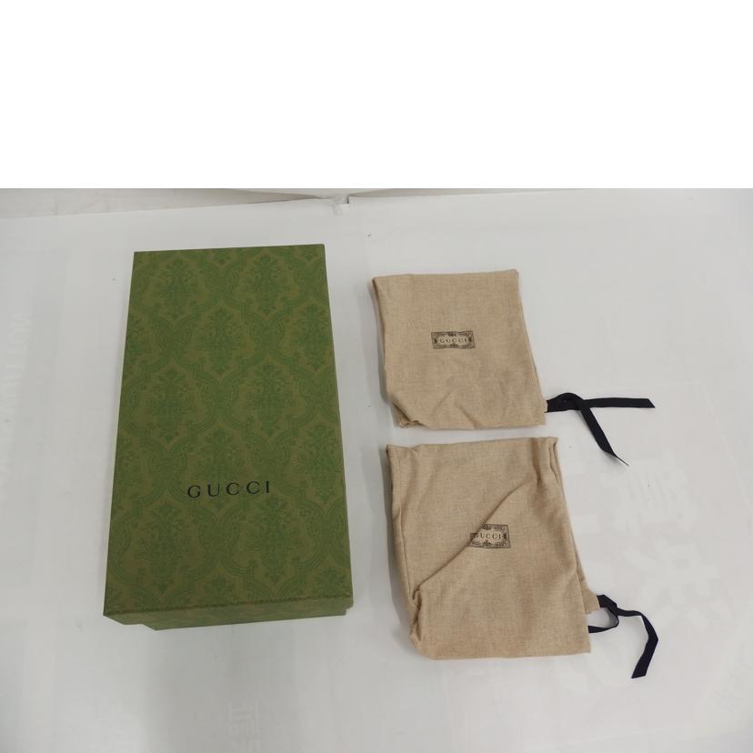 GUCCI グッチ/レザースリッパー／ホワイト/423513//ABランク/82