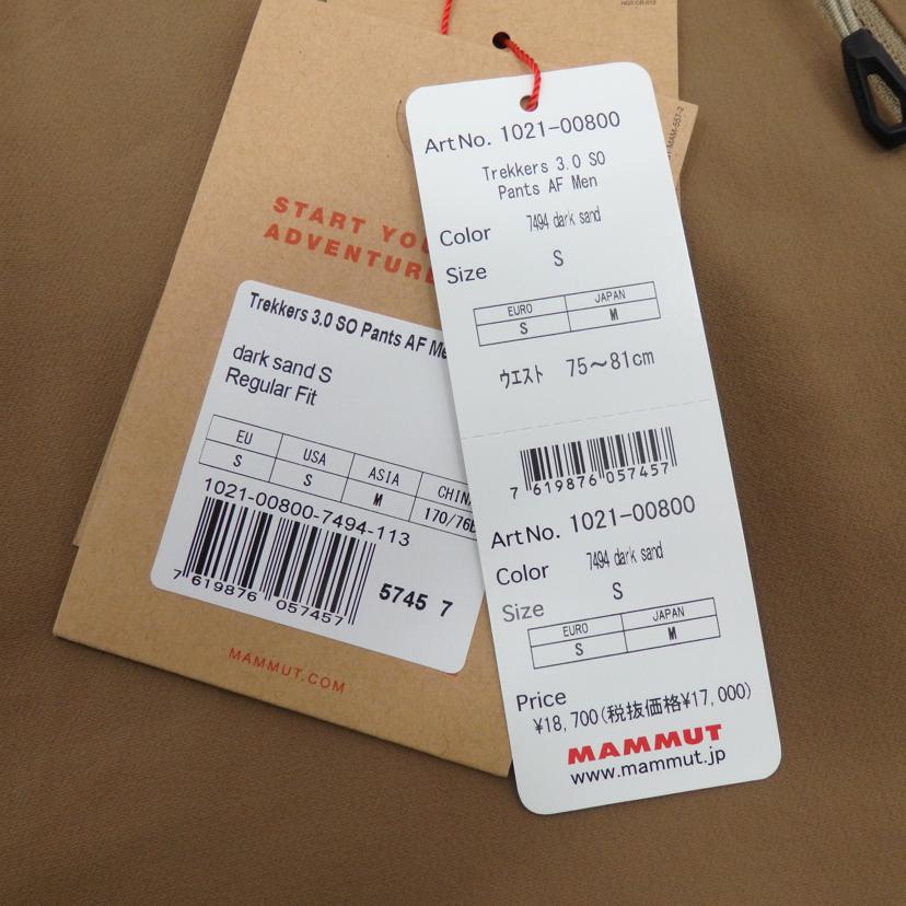 MAMMUT/Trekkers　3．0　Pants/1201-00800//Sランク/77