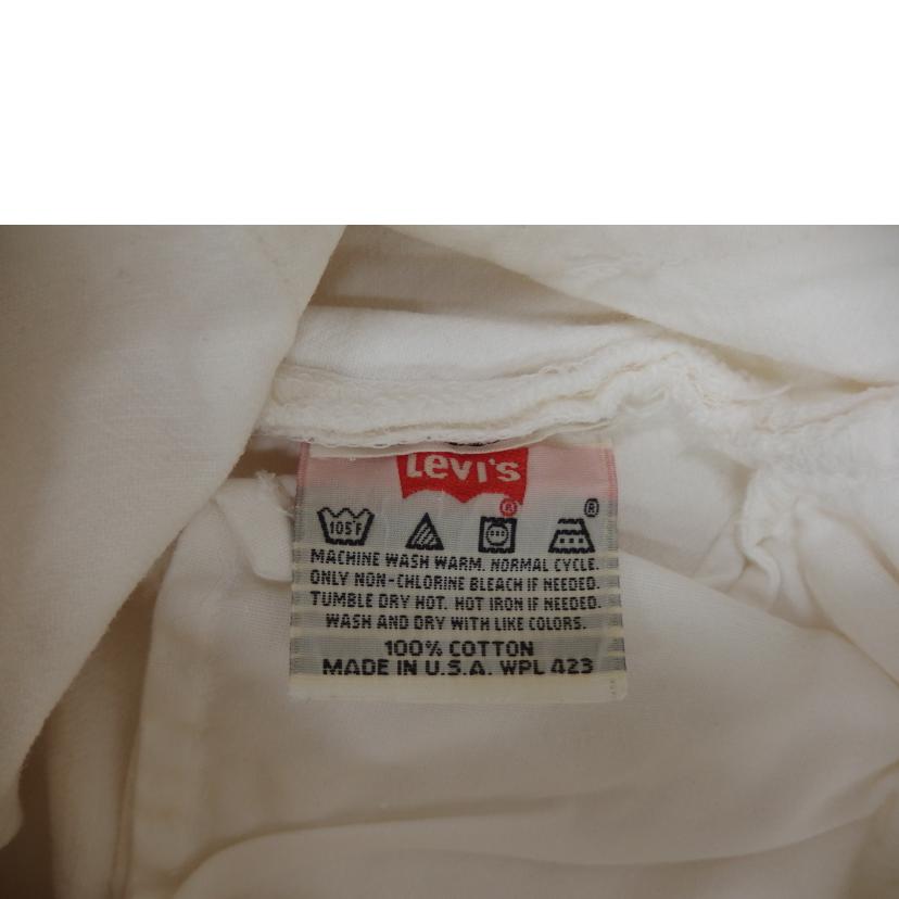 LEVIS ﾘｰﾊﾞｲｽ/501　USA／白／95年製/501-0651//Bランク/82