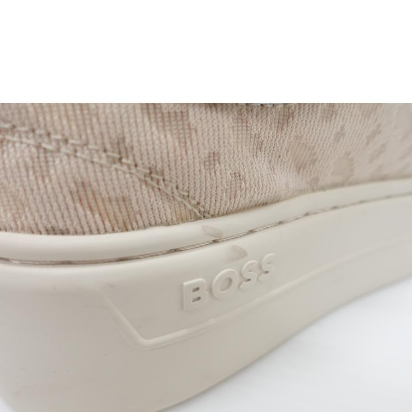 HUGO BOSS ヒューゴボス/モノグラムプリントプラットフォームスニーカー/50498593//ABランク/88