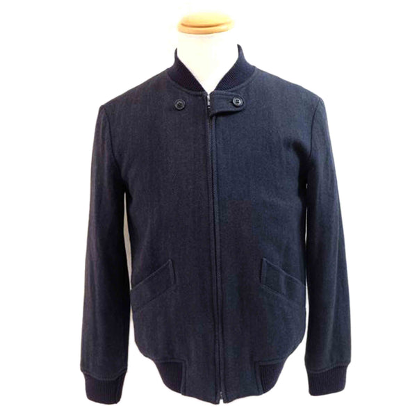 A.P.C. アーペーセ　ブルゾン　美品　Mサイズ アーペーセー フリースブルゾン グレー Mサイズ - メルカリ