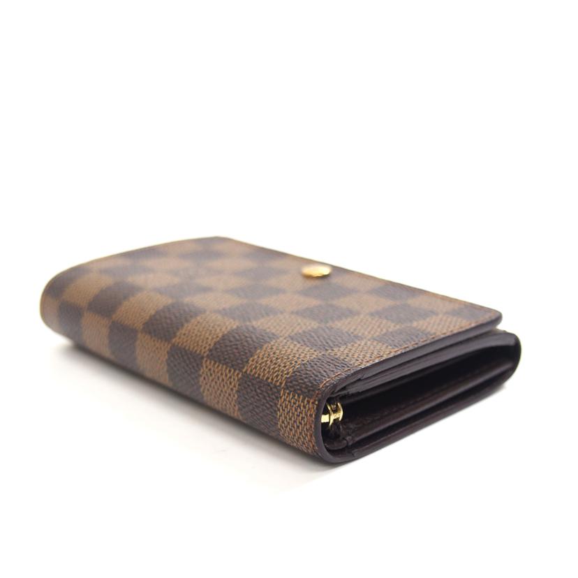 LOUIS VUITTON ルイヴィトン/ポルトモネビエ・トレゾール／ダミエ／エベヌ/N61730//CA0***/Aランク/71