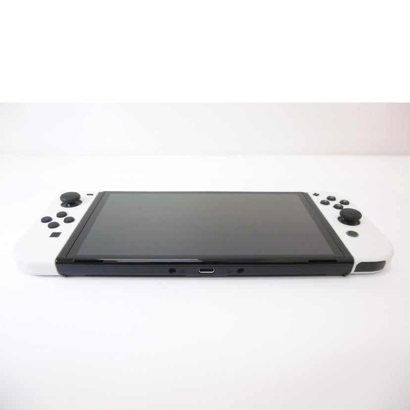 nintendo 任天堂/有機ELモデルスイッチ本体ホワイト/HEG-S-KAAAA//XTJ10505580983/ABランク/88