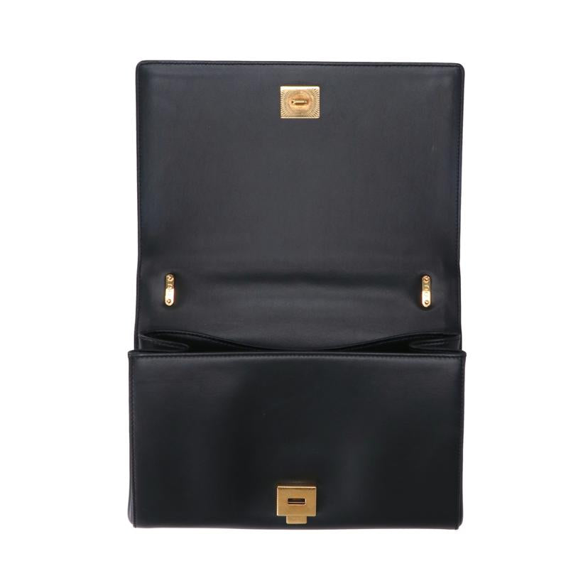 DOLCE＆GABBANA ドルチエ＆ガッバーナ/ディヴォーションチェーンバッグブラックGD金具//Aランク/92