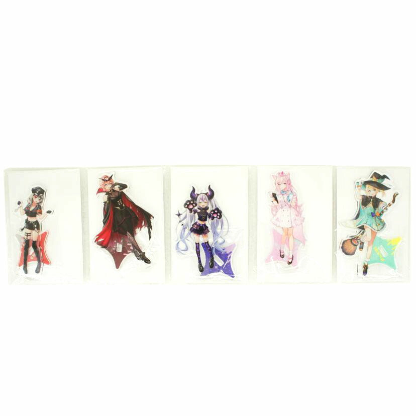 中外鉱業/【未開封】ホロライブ　秘密結社holoX　セブンイレブン限定　アクリルスタンド　ハロウィン　全5種コンプリートセット//Sランク/01