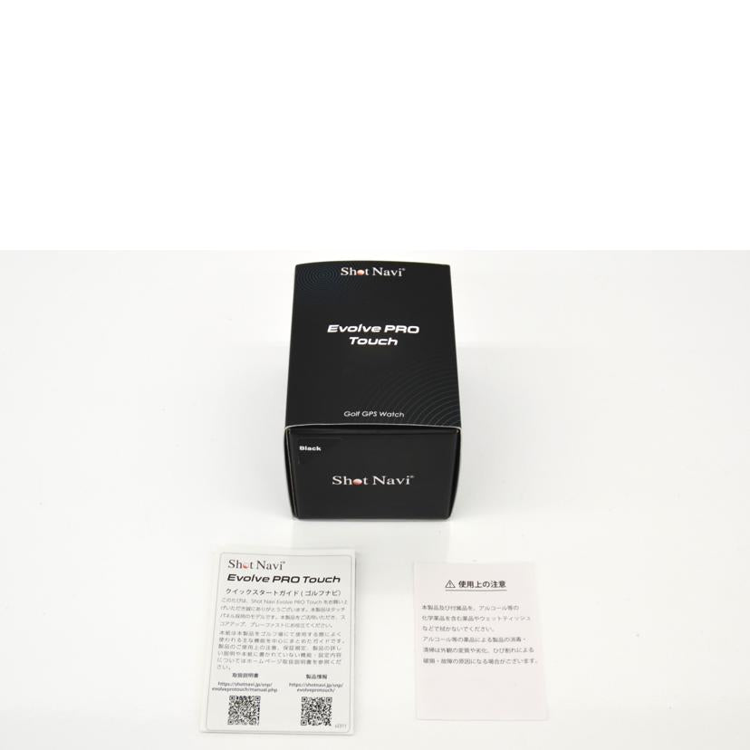 テクタイト株式会社/Shot　Navi　Evolve　PRO　Touch//Bランク/75