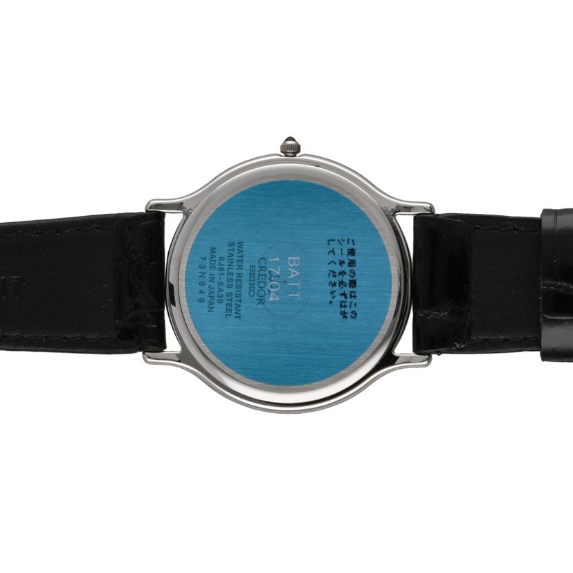 SEIKO セイコー/クレドール／クォーツ/8J81-6A30//73N***/Aランク/78