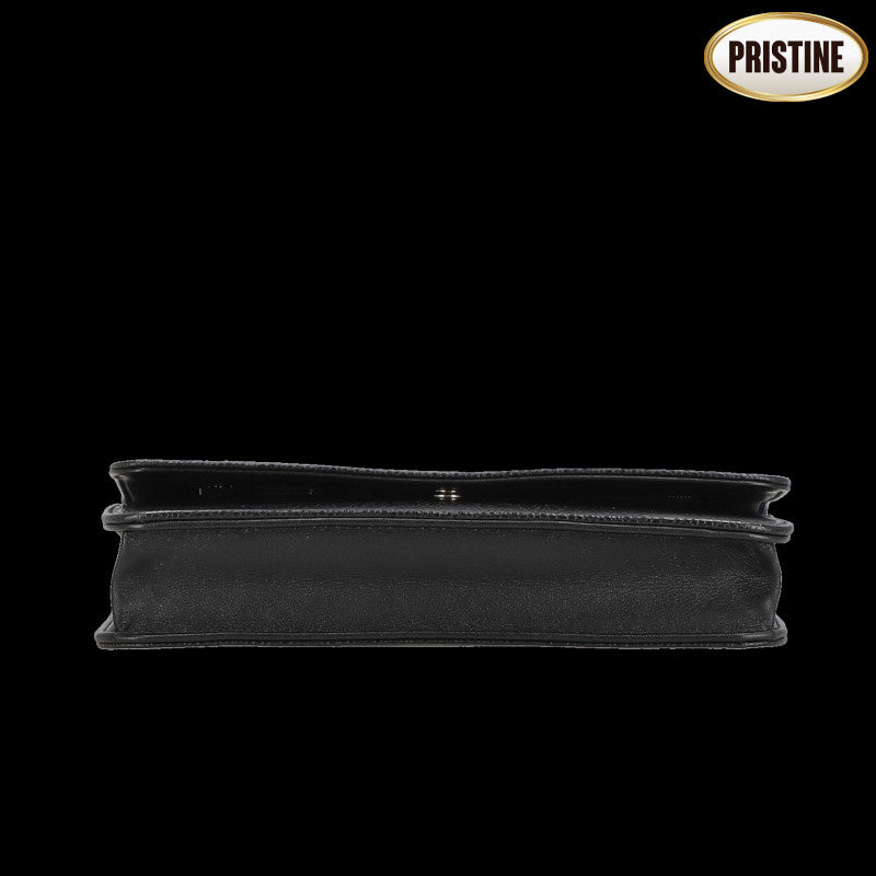 CHANEL シャネル/ココマーク　キャビアスキン　チェーンウォレット／ブラック/A48654//181*****/SAランク/84