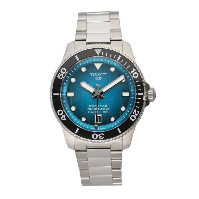 TISSOT ティソ/シーマスター1000パワーマティック80／自動巻/T120.807.11.091.00//HVM******/Aランク/89