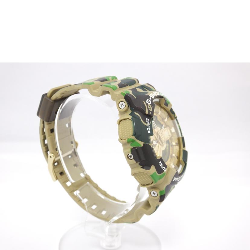 CASIO カシオ/G－SHOCK／A　BATHING　APE　25thアニバモデル／クォーツ/GA-110APE//ABランク/88