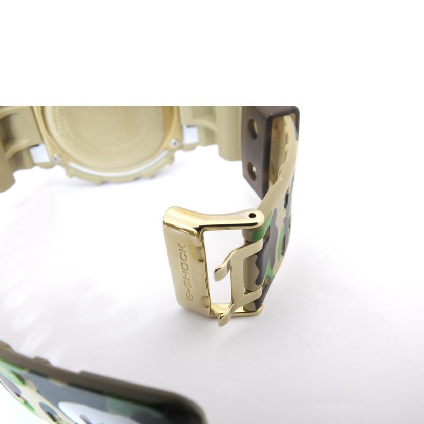 CASIO カシオ/G－SHOCK／A　BATHING　APE　25thアニバモデル／クォーツ/GA-110APE//ABランク/88