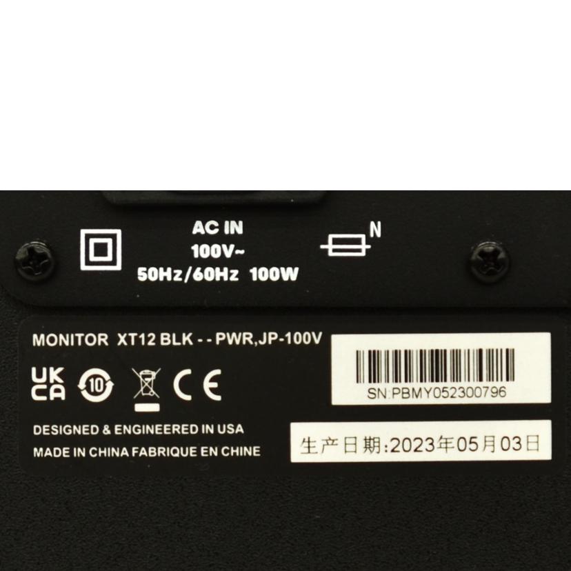 polk/アクティブサブウーファー/MONITOR XT12//PBMY052300796/ABランク/75