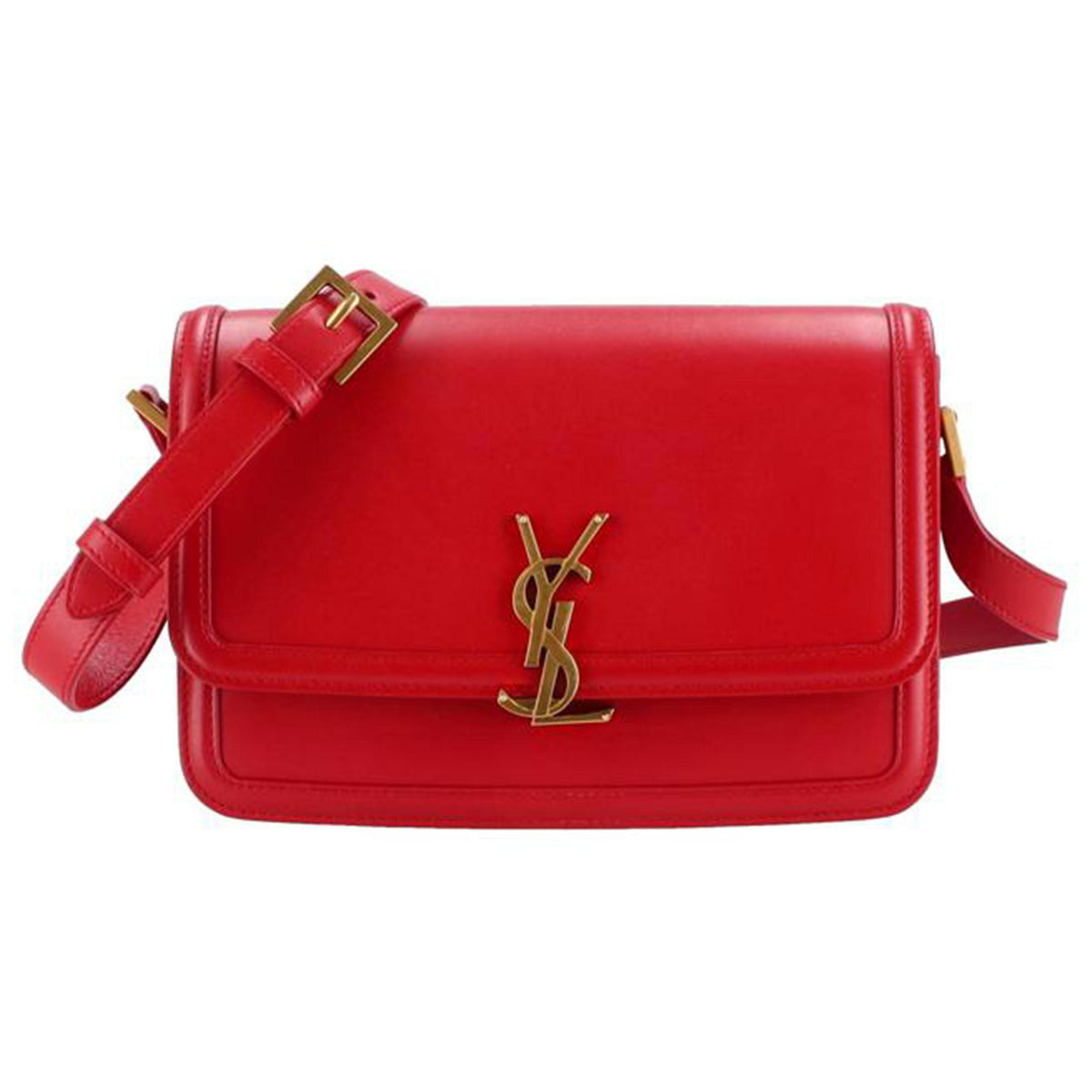 SAINT LAURENT サンローラン/SAINT LAURENT/ソルフェリーノショルダー/赤//634********/SAランク/75