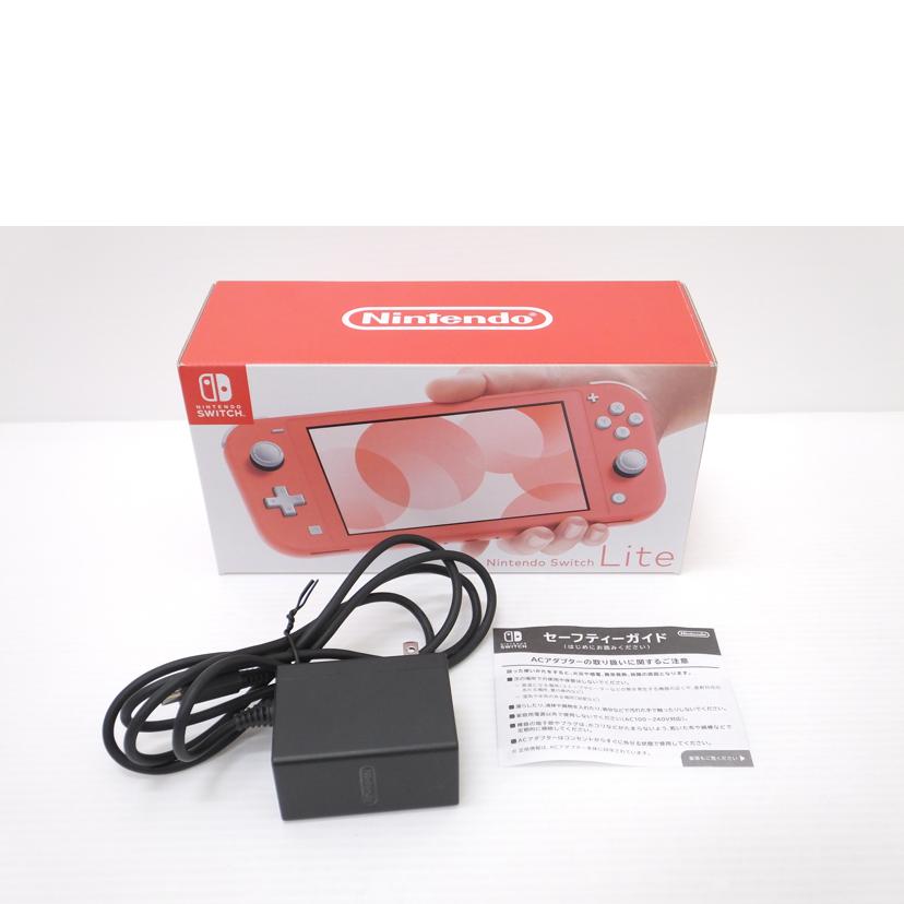 nintendo 任天堂/ニンテンドースイッチLite本体コーラル/HDH-S-PAZAA//XJJ10012592066/ABランク/88