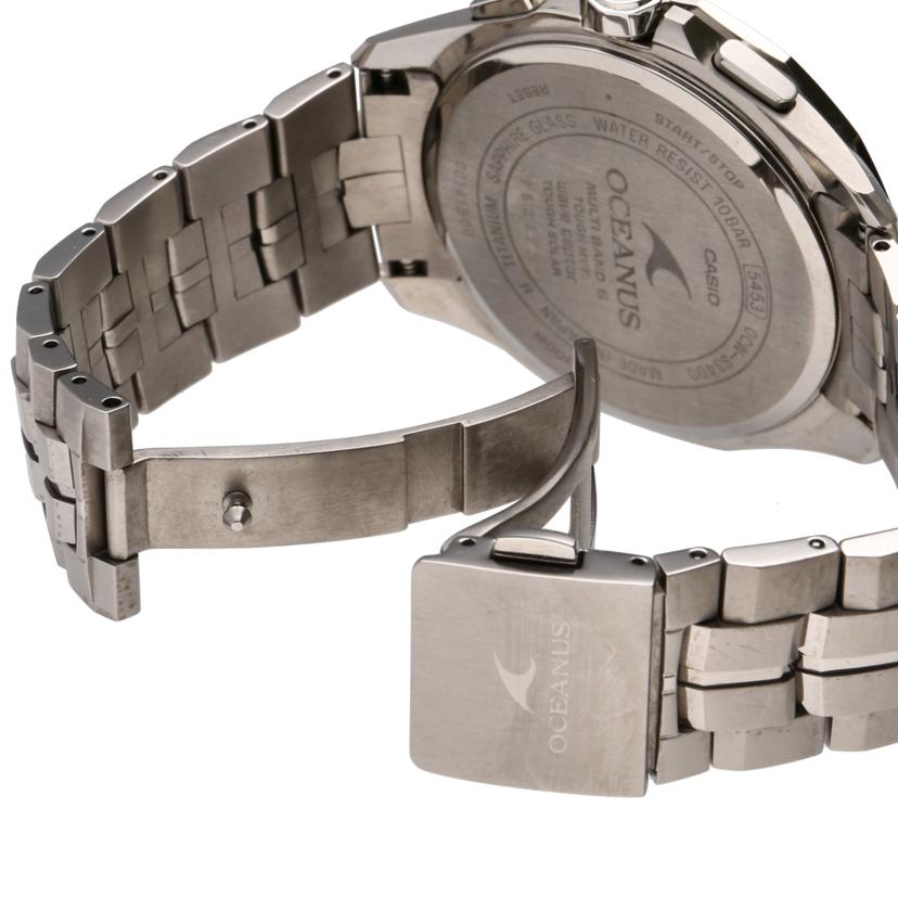 CASIO カシオ/オシアナス・マンタ／電波ソーラー時計/0CW-S3400//001*****/ABランク/91