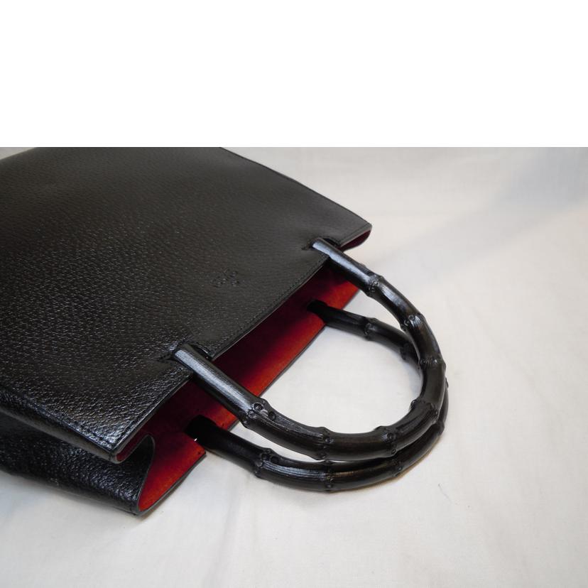 GUCCI グッチ/バンブーミニトートブラック/002.1061//Aランク/92