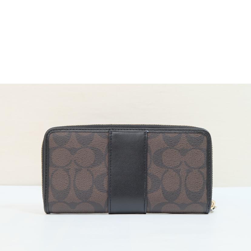　　COACH コーチ/ラグジュアリーシグネチャーアコーディオンジップ/F54630//K19**/ABランク/71