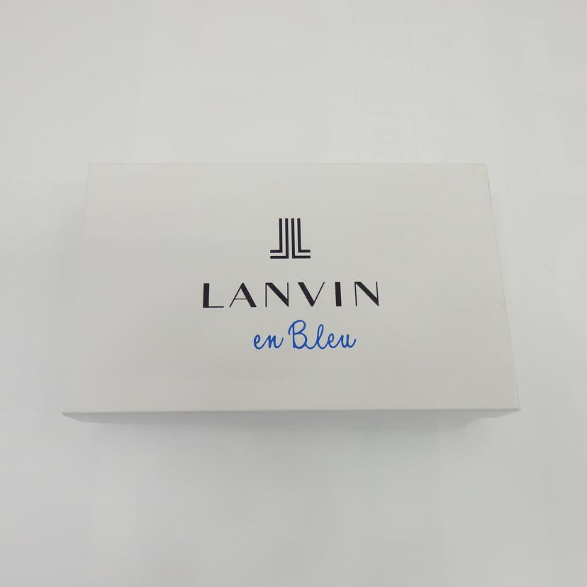 LANVIN ランバン/オン　ブルー　レザーミディアムウォレット//SAランク/77