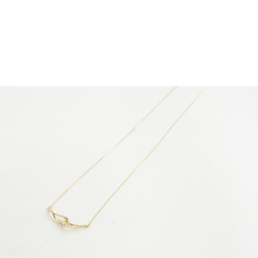 K18ダイヤネックレス0．03ct　2．9g//ABランク/64