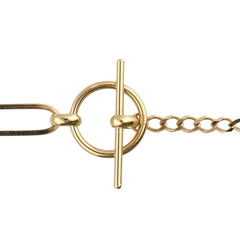 K18デザインネックレス42cm//Aランク/06