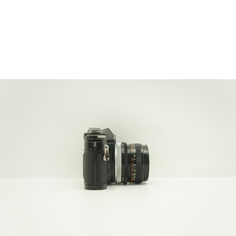 Canon キャノン/フィルム一眼/AE-1 黒 FD 50/1.8/AE-1 黒 FD 50/1.8//1050127/BCランク/75