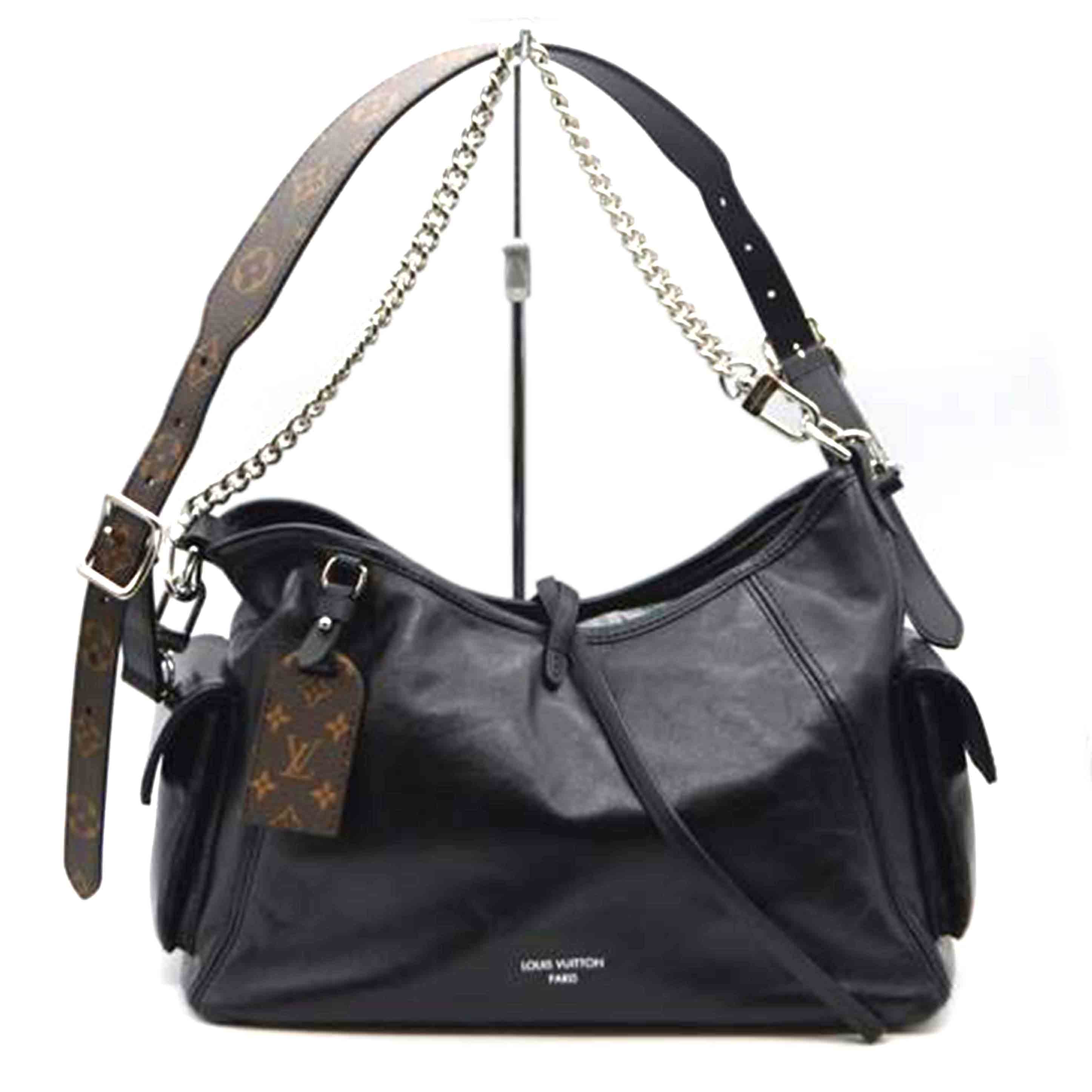 LOUIS VUITTON ルイヴィトン/キャリーオール・カーゴバイブPM／ラムレザー／ノワール/M24861//RFI****/Aランク/89