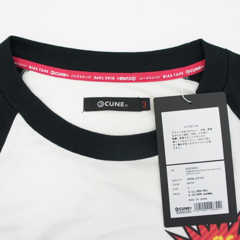 CUNE キューン/CUNE ラグランTシャツ//SAランク/67