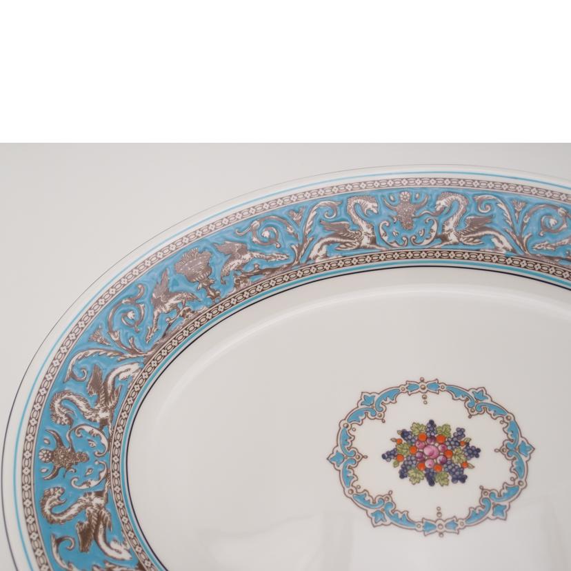WEDGWOOD ウェッジウッド/フロレンティ－ン　ターコイズ　オーバルディッシュ　44cm//Aランク/69