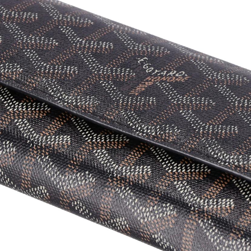 GOYARD ゴヤール/ヘリボーンヴァレンヌ／長財布／ブラック//CMN******/ABランク/75