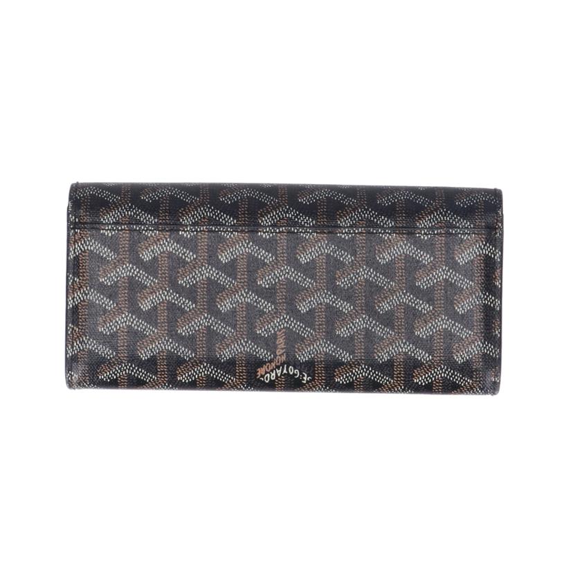 GOYARD ゴヤール/ヘリボーンヴァレンヌ／長財布／ブラック//CMN******/ABランク/75