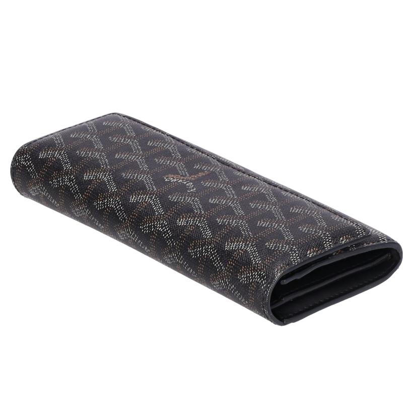 GOYARD ゴヤール/ヘリボーンヴァレンヌ／長財布／ブラック//CMN******/ABランク/75