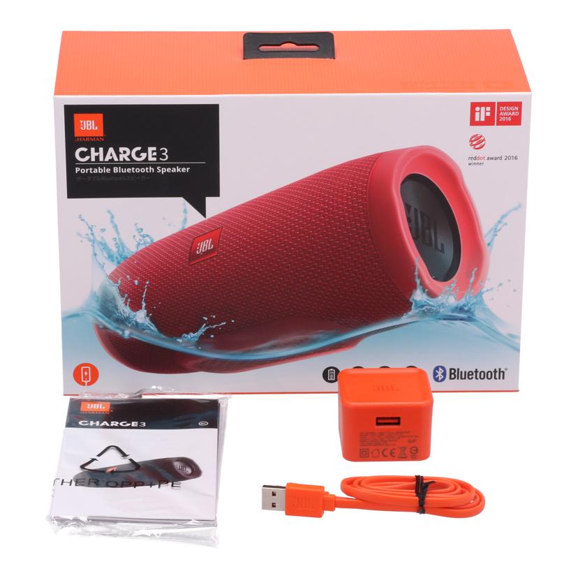 JBL ジェービーエル　/ワイヤレススピーカー/JBL CHARGE3//GG0323-KI0017076/Aランク/81