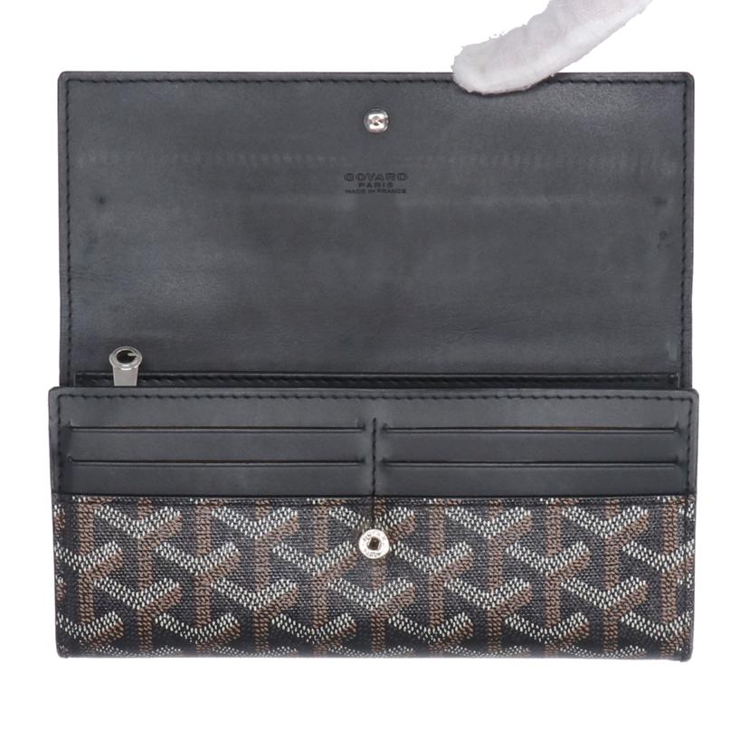 GOYARD ゴヤール/ヘリボーンヴァレンヌ／長財布／ブラック//CMN******/ABランク/75